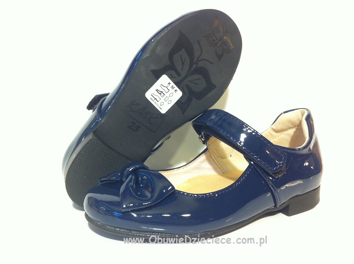 1-KMK146L granatowe lakierki eleganckie czółenko wizytowe dziewczęce damskie przedszkolne szkolne KMK 25-30 1-KMK146L granatowe lakierki eleganckie czółenko wizytowe dziewczęce damskie przedszkolne szkolne KMK 25-30